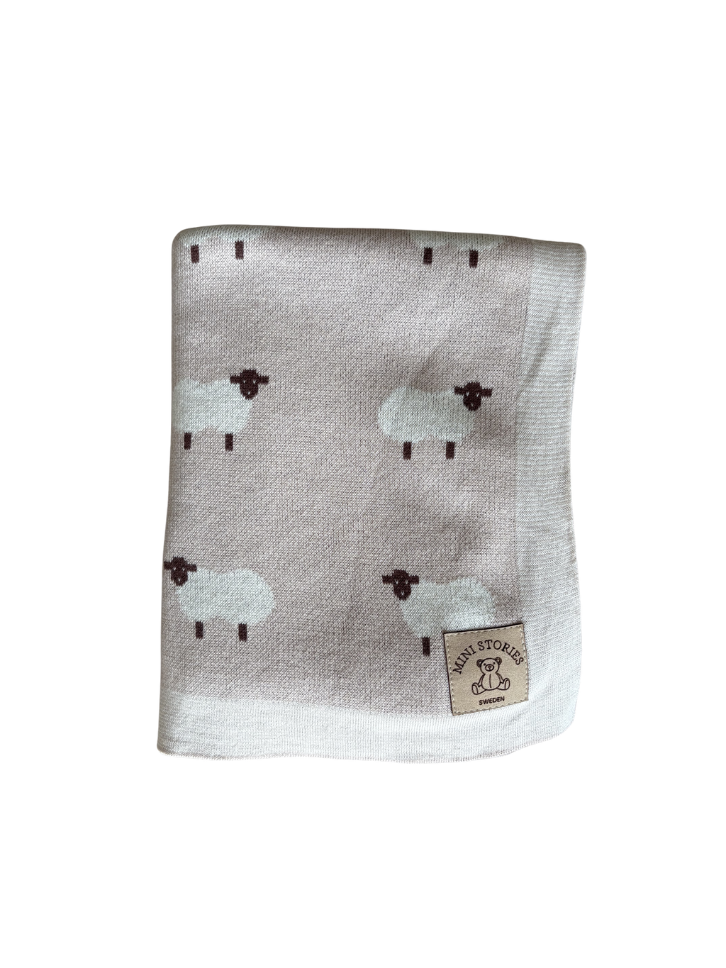 Bomullsfilt - Lamm beige