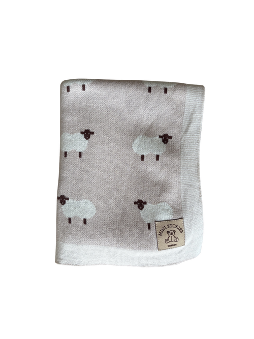 Bomullsfilt - Lamm beige